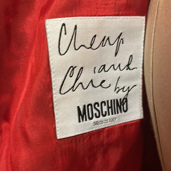 Moschino Cheap & Chic Red black Dollar Sign Vest - Picture 11 of 15